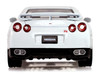 2007 Nissan GT-R R35 Pearl White with Gold Wheels Tokyo Torque Series 10 1/64 Diecast Model Car Greenlight 235110D