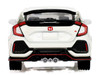2018 Honda Civic Type-R FK8 RHD Right Hand Drive Championship White with Carbon Hood Tokyo Torque Series 10 1/64 Diecast Model Car Greenlight 235110F