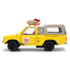 Pizza Planet Truck Yellow Weathered with Beige Camper Toy Story 1995 Movie Hollywood Rides Series 1/32 Diecast Model Car Jada JA36301