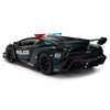 Lamborghini Veneno Police Matt Black Hyper-Spec Series 1/24 Diecast Model Car Jada 37756