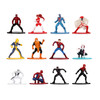Set of 12 Diecast Figures Spider-Man Franchise Nano Metalfigs Series Diecast Models Jada 37378