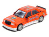 Pandem Rocket Bunny 190E #19 Jagermeister Orange and White 1/64 Diecast Model Car Inno Models IN64-190EP-JGMT
