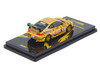 Honda Integra Type R DC5 RHD Right Hand Drive #97 Top Secret Thailand Gold Metallic with Graphics Honda Fest Thailand 20251/64 Diecast Model Car Inno Models IN64-DC5TST-HFTH25