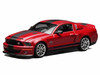 2007 Ford Mustang Shelby GT500 Super Snake Torch Red with Matt Black Stripes 1/64 Diecast Model Car MotorHelix & Greenlight GL-1251006B