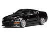 2007 Ford Mustang Shelby GT500 Super Snake Ebony Black with Matt Black Stripes 1/64 Diecast Model Car MotorHelix & Greenlight GL-1251006C