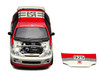 Honda Civic Type R EK9 RHD Right Hand Drive #925 Idemitsu Motion White and Red 1/64 Diecast Model Car MotorHelix M65040
