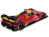 Ferrari 499P #50 Antonio Fuoco - Miguel Molina - Nicklas Nielsen Ferrari AF Corse Winner 24 Hours of Le Mans 2024 1/64 Diecast Model Car by Polistil 64FE02070