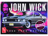 Skill 2 Model Kit 1969 Ford Mustang John Wick 2014 Movie 1/25 Plastic Model AMT AMT1454M