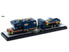 Auto Haulers Set of 3 Trucks Release 100 Limited Edition to 9600 pieces Worldwide 1/64 Diecast Models M2 Machines 36000-100