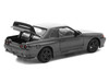 GTR R32 RHD Right Hand Drive Dark Chrome The Dark Chrome Series 1/64 Die Cast Model Car Pop Race PRDC002