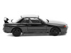 GTR R32 RHD Right Hand Drive Dark Chrome The Dark Chrome Series 1/64 Die Cast Model Car Pop Race PRDC002