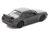 GTR R32 RHD Right Hand Drive Dark Chrome The Dark Chrome Series 1/64 Die Cast Model Car Pop Race PRDC002