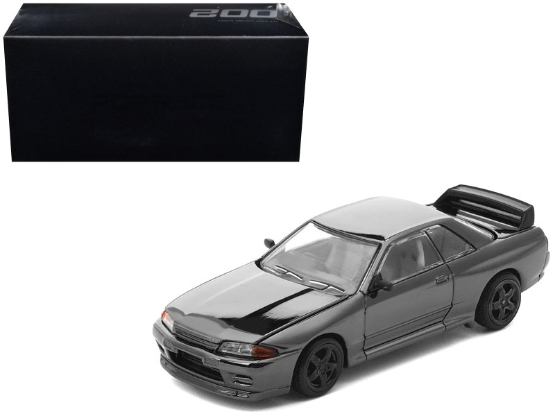 Shelby Mustang GT500 Dark Chrome The Dark Chrome Series 1/64 Die Cast Model Car Pop Race PRDC004