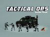 Tactical Ops Alpha Team 6 piece Diecast Figure Set 6 Figures Limited Edition for 1/64 Scale Models American Diorama AD-2440MJ