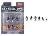Tactical Ops Alpha Team 6 piece Diecast Figure Set 6 Figures Limited Edition for 1/64 Scale Models American Diorama AD-2440MJ