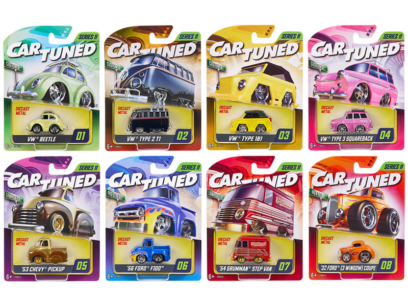 Mainline 2026 Series 11 Set of 8 Pieces Diecast Model Cars CarTuned 592631-XX10