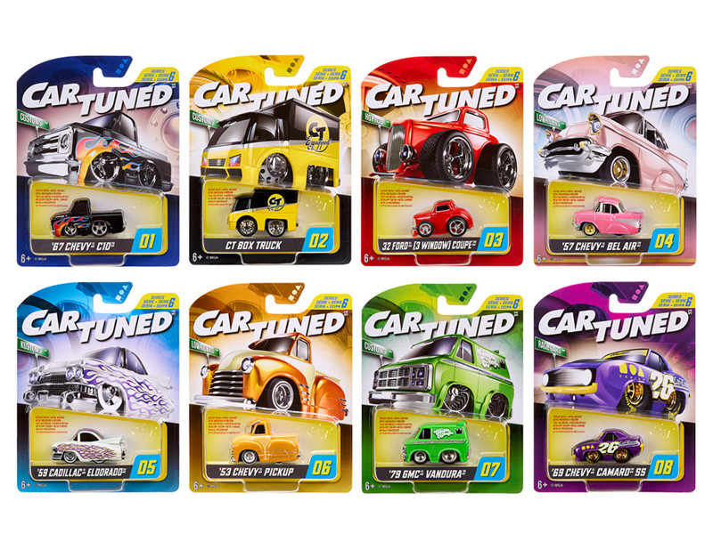 Hobby/Alt 2026 Series 6 Set of 8 Pieces Diecast Model Cars CarTuned 592648-XX5