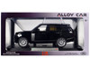 Land Rover Ranger Rover 50th Anniversary Black Metallic with Sunroof 1/18 Diecast Model by Heimanba Q1001A-BK