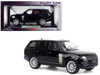 Land Rover Ranger Rover 50th Anniversary Black Metallic with Sunroof 1/18 Diecast Model by Heimanba Q1001A-BK