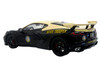 2023 Chevrolet Corvette C8 Stingray Police Interceptor Florida Highway Patrol (FHP) Black with Cream Top 1/43 Diecast Model Iconic Replicas 43-0660