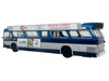 1963 GM TDH-5303 Transit Bus MTA New York City Surface Transit Blue Two-Tone with Graphics The Bus & Motorcoach Collection Limited Edition to 504 pieces Worldwide  1/43 Plastic Model Iconic Replicas 43-0666