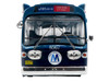 1963 GM TDH-5303 Transit Bus MTA New York City Surface Transit Blue Two-Tone with Graphics The Bus & Motorcoach Collection Limited Edition to 504 pieces Worldwide  1/43 Plastic Model Iconic Replicas 43-0666