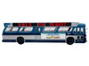 1963 GM TDH-5303 Transit Bus MTA New York City Surface Transit Blue Two-Tone with Graphics The Bus & Motorcoach Collection Limited Edition to 504 pieces Worldwide  1/43 Plastic Model Iconic Replicas 43-0666