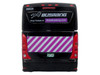 MCI D4520 Commuter Coach Bus Bustang - Colorado Department of Transportation Black The Bus & Motorcoach Collection Limited Edition to 504 pieces Worldwide 1/87 (HO) Scale Diecast Model Iconic Replicas 87-0650