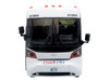 MCI D4520 Commuter Coach Bus Coach USA White with Blue and Red Stripes The Bus & Motorcoach Collection Limited Edition to 504 pieces Worldwide 1/87 (HO) Scale Diecast Model Iconic Replicas 87-0652