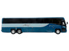 MCI D4520 Commuter Coach Bus Greyhound Lines Blue with Light Blue Stripes The Bus & Motorcoach Collection Limited Edition to 504 pieces Worldwide 1/87 (HO) Scale Diecast Model Iconic Replicas 87-0654