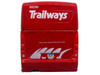 MCI D4520 Commuter Coach Bus Burlington Trailways Red with White Graphics The Bus & Motorcoach Collection Limited Edition to 504 pieces Worldwide 1/87 (HO) Scale Diecast Model Iconic Replicas 87-0661