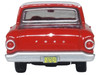 1960 Ford Falcon Ranchero Monte Carlo Red with Corinthian White Top 1/87 (HO) Scale Diecast Model Car Oxford Diecast 87FA60001