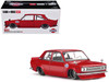 Datsun 510 Street Nismo V3 Red Metallic Designed by Jun Imai Kaido House Special 1/64 Diecast Model Car Mini GT KHMG229