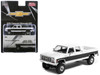 1978 Chevrolet Silverado K30 Crew Cab Pickup Truck White and Black 1/64 Diecast Model Car IXO Models IAPR1012