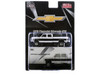 1978 Chevrolet Silverado K30 Crew Cab Pickup Truck White and Black 1/64 Diecast Model Car IXO Models IAPR1012