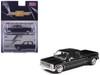 1980 Chevrolet Silverado C30 Crew Cab Dually Lowered Pickup Truck Black 1/64 Diecast Model Car IXO Models IAPR1013