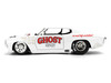 1971 Chevrolet Chevelle SS Ghost SS White with Graphics Bigtime Muscle Series 1/24 Diecast Model Car Jada 36636
