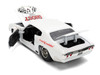 1971 Chevrolet Chevelle SS Ghost SS White with Graphics Bigtime Muscle Series 1/24 Diecast Model Car Jada 36636