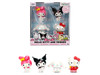 Set of 4 Diecast Figures Hello Kitty and Friends Franchise Metalfigs Series Diecast models Jada 37314