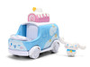 Hello Kitty and Friends Set of 4 Diecast Figures and Cars Hollywood Rides Series Diecast models Jada 37345