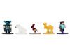 Set of 12 Diecast Figures Minecraft Video Game Wave 2 Nano Metalfigs Series Diecast models Jada 37420