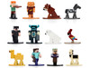 Set of 12 Diecast Figures Minecraft Video Game Wave 2 Nano Metalfigs Series Diecast models Jada 37420