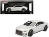 Bentley Batur Bonneville Pearl White Metallic 1/18 Model Car Top Speed TS0671