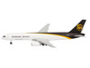 Boeing 757-200F Commercial Aircraft UPS Worldwide Service N475UP White with Brown Tail 1/500 Diecast Model Airplane Herpa HE524612-001