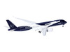 Airbus A350-900 Commercial Aircraft Lufthansa 100 Years D-AIXL Blue with Graphics 1/500 Diecast Model Airplane Herpa HE539012