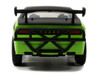 Letty's Dodge Challenger SRT8 Green with Matt Black Top and Hood and Black Stripes Furious 7 2015 Movie Fast & Furious 25th Anniversary Series 1/32 Diecast Car Model Jada 97140-25TH