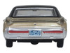 1968 Buick Electra 225 Ivory Gold Metallic with Black Top and White Interior 1/87 HO Scale Diecast Model Car Oxford Diecast 87BE68001