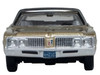1968 Buick Electra 225 Ivory Gold Metallic with Black Top and White Interior 1/87 HO Scale Diecast Model Car Oxford Diecast 87BE68001