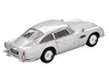 Aston Martin DB5 RHD Right Hand Drive Birch Silver Metallic Damaged 007 James Bond Skyfall 2012 Movie Limited Edition 1/64 Diecast Model Car Mini GT MGT00913-007E