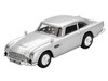 Aston Martin DB5 RHD Right Hand Drive Birch Silver Metallic Damaged 007 James Bond Skyfall 2012 Movie Limited Edition 1/64 Diecast Model Car Mini GT MGT00913-007E